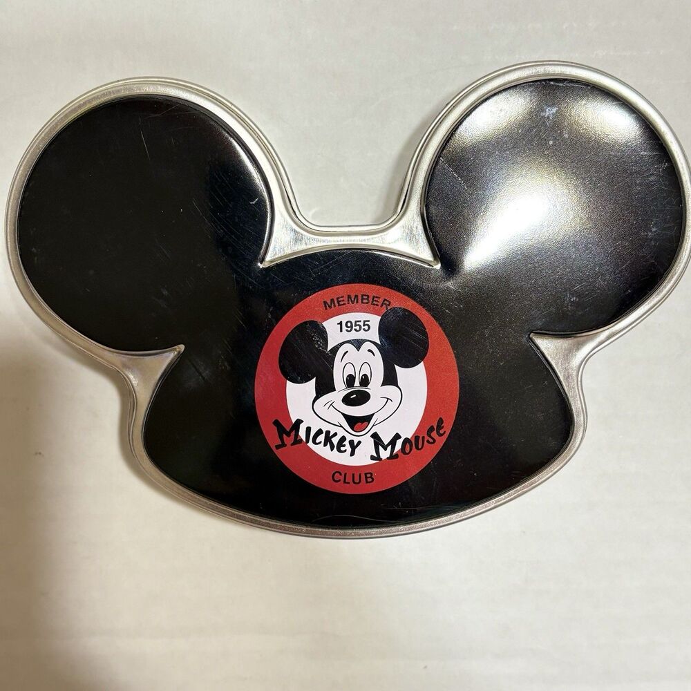 Disney's Mickey Mouse Club Anniversary Watch in Tin Member 1955 Retro